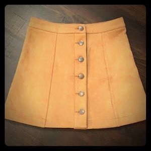 Forever 21 Suede feeling skirt, size 27